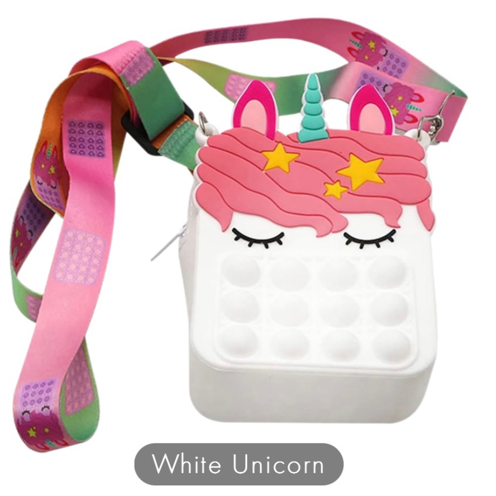 Kids Pop-It Bubble Fidget Crossbody